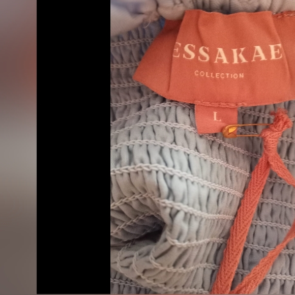 JessaKae Blue Long Dress S .L New - Picture 9 of 13